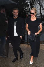 PAMELA ANDERSON Arrives at Sacre-Couer Basilica in Paris 03/06/2017