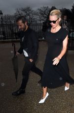 PAMELA ANDERSON Arrives at Sacre-Couer Basilica in Paris 03/06/2017