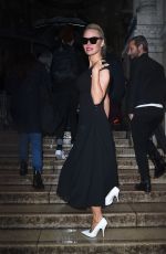 PAMELA ANDERSON Arrives at Sacre-Couer Basilica in Paris 03/06/2017