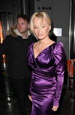 PAMELA ANDERSON at SushiSamba in London 02/28/2017