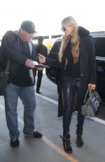 PARIS HILTON at Los Angeles International Airport 03/05/2017