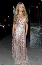 PARIS HILTON Leaves Tao, Beauty + Essex, Avenue + Luchini La Grand Opening 03/16/2017