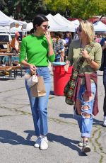 PARIS JACKSON and KENDALL JENNER Shopping at a Flea Market in Los Angeles 03/26/2017