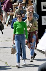 PARIS JACKSON and KENDALL JENNER Shopping at a Flea Market in Los Angeles 03/26/2017