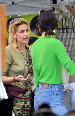 PARIS JACKSON and KENDALL JENNER Shopping at a Flea Market in Los Angeles 03/26/2017