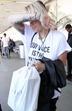 PARIS JACKSON at Los Angeles International Airport 03/23/2017