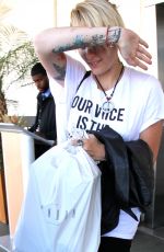 PARIS JACKSON at Los Angeles International Airport 03/23/2017