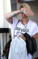 PARIS JACKSON at Los Angeles International Airport 03/23/2017