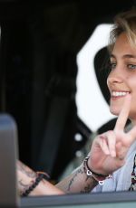 PARIS JACKSON Leaves Milk Studios in Los Angeles 03/07/2017