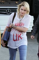 PARIS JACKSON Leaves Milk Studios in Los Angeles 03/07/2017