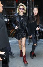 PARIS JAKSON Leaves Tonight Show Starring Jimmy Fallon 03/21/2017