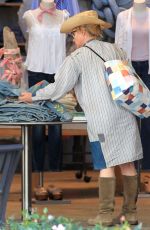 PATRICIA ARQUETTE Shoppiung at The Grove in Los Angeles 03/01/2017
