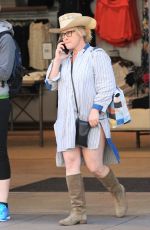 PATRICIA ARQUETTE Shoppiung at The Grove in Los Angeles 03/01/2017