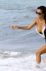 PAZ CORNU in Swimsuit on the Beach in Miami 03/26/2017