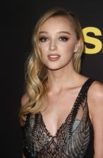 PHOEBE DYNEVOR at Snatch Premiere in Culver City 03/09/2017