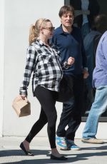Pregnant AMANDA SEYFRIED Out in Los Angeles 02/28/2017 