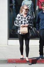 Pregnant AMANDA SEYFRIED Out in Los Angeles 02/28/2017 