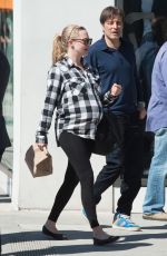 Pregnant AMANDA SEYFRIED Out in Los Angeles 02/28/2017 