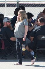 Pregnant AMANDA SEYFRIED Out in Los Angeles 03/13/2017