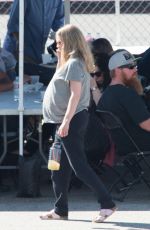 Pregnant AMANDA SEYFRIED Out in Los Angeles 03/13/2017