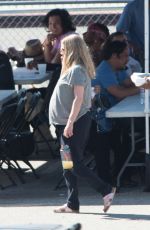Pregnant AMANDA SEYFRIED Out in Los Angeles 03/13/2017