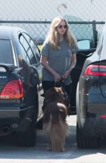 Pregnant AMANDA SEYFRIED Out in Los Angeles 03/13/2017