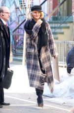 Pregnant ROSIE HUNTINGTON-WHITELEY Out and About in New York 03/19/2107