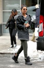 PRIYANKA CHOPRA Arriving on the Set of Quantico in New York 03/15/2017