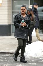 PRIYANKA CHOPRA Arriving on the Set of Quantico in New York 03/15/2017