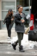 PRIYANKA CHOPRA Arriving on the Set of Quantico in New York 03/15/2017