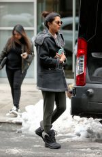 PRIYANKA CHOPRA Arriving on the Set of Quantico in New York 03/15/2017