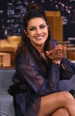 PRIYANKA CHOPRA at Tonight Show Starring Jimmy Fallon in New York 03/13/2017
