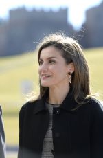 QUEEN LETIZIA OF SPAIN at Women and Disability Congress in Avila 03/01/2017