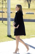 QUEEN LETIZIA OF SPAIN at Women and Disability Congress in Avila 03/01/2017
