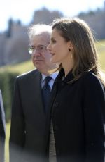 QUEEN LETIZIA OF SPAIN at Women and Disability Congress in Avila 03/01/2017