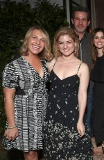 RACHEL BILSON, KRISTEN BELL and JAMIE KING at an Evening to Benefit ACLU of Southern California in Los Angeles 03/04/2017