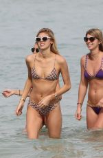 RACHEL HILBERT and DEVON WINDSOR in Bikinis on the Beach in Miami 03/14/2017