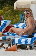 RACHEL HILBERT and DEVON WINDSOR in Bikinis on the Beach in Miami 03/14/2017