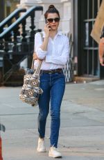 RACHEL WEISZ Out and About in New York 03/23/2017