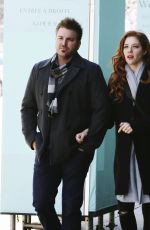 RACHELLE LEFEVRE Out and About in Beverly Hills 03/19/2017