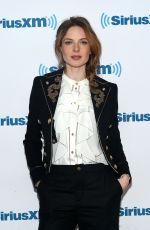 REBECCA FERGUSON at SiriusXM Studios in New York 03/20/2017