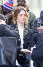 REBECCA FERGUSON Leaves SiriusXM Studio in New York City 03/20/2017