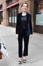 REBECCA FERGUSON Out and About in New York 03/21/2017