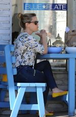 REESE WITHERSPOON and AVA PHILLIPPE Lunch at Blue Plate in Los Angeles 03/07/2017