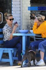REESE WITHERSPOON and AVA PHILLIPPE Lunch at Blue Plate in Los Angeles 03/07/2017