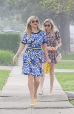 REESE WITHERSPOON and AVA PHILLIPPE Out in Beverly Hills 03/12/2017