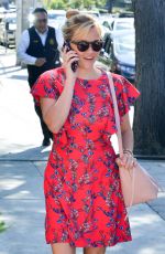 REESE WITHERSPOON at Kinara Spa in West Hollywood 03/08/2017