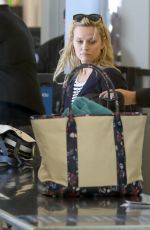 REESE WITHERSPOON at Los Angeles International Airport 03/26/2017