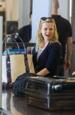 REESE WITHERSPOON at Los Angeles International Airport 03/26/2017