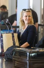 REESE WITHERSPOON at Los Angeles International Airport 03/26/2017